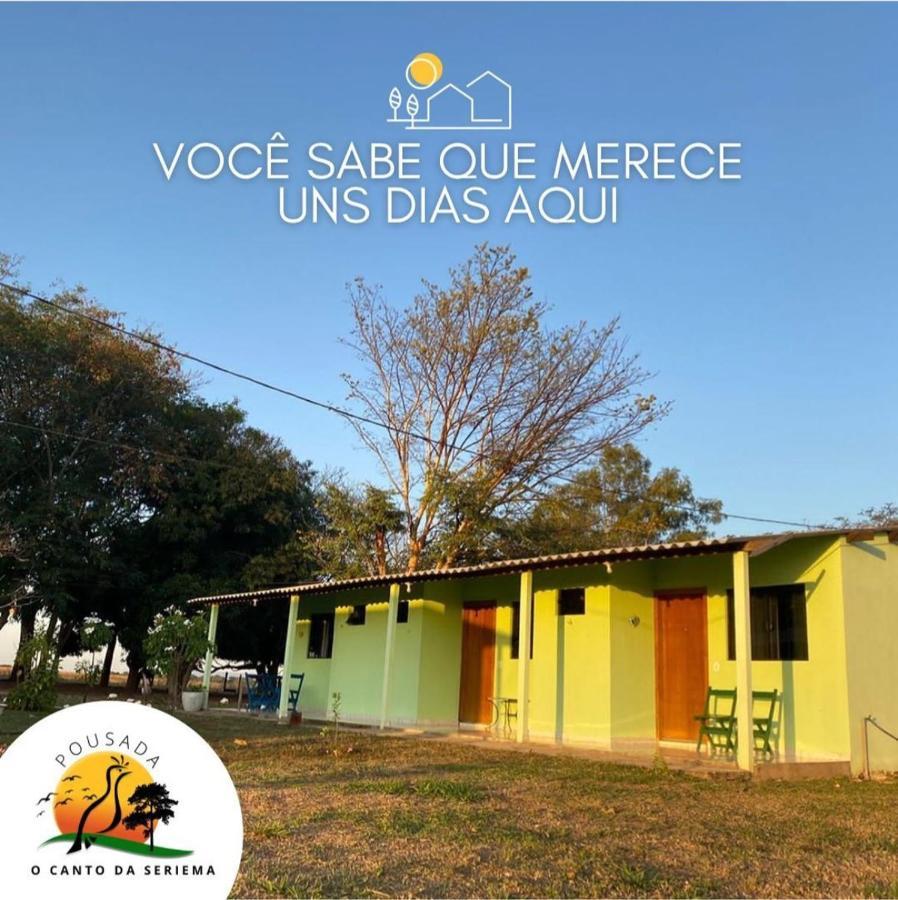 Pousada O Canto Da Seriema Nobres Kültér fotó