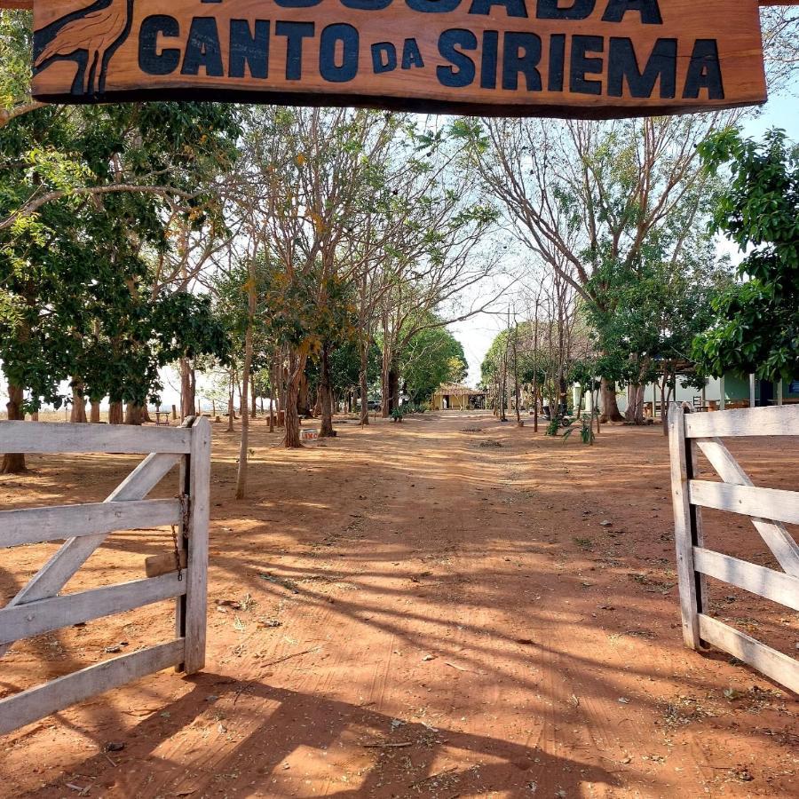 Pousada O Canto Da Seriema Nobres Kültér fotó